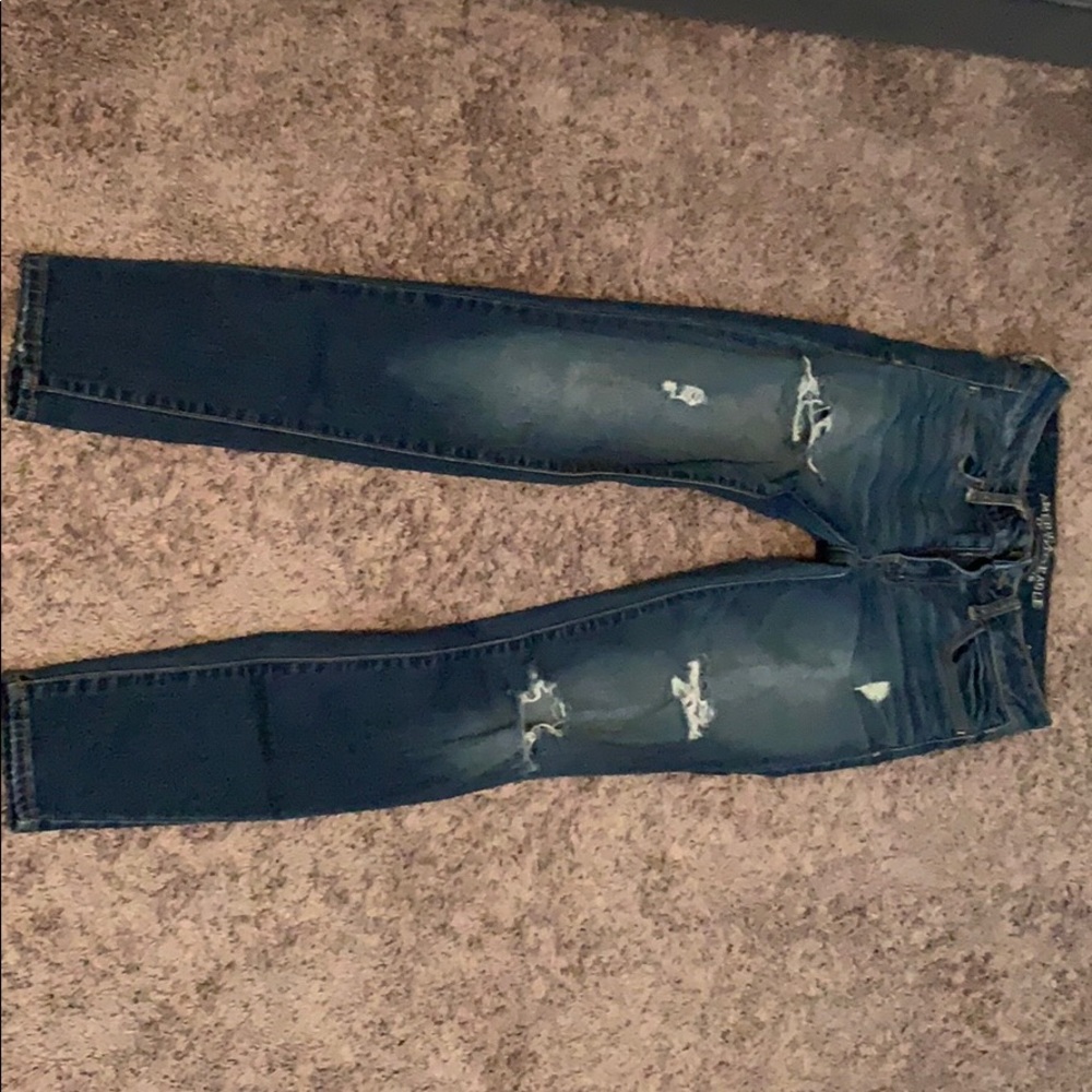 American Eagle Distressed Jeggings